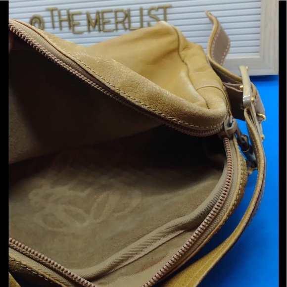 👛 Loewe suede suede/leather shoulder bag - Picture 5 of 6